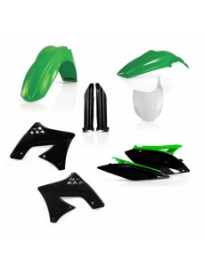 KIT PLÁSTICOS COMPLETO ACERBIS KAWASAKI KX-F 250 2009-2012 COR ORIGINAL